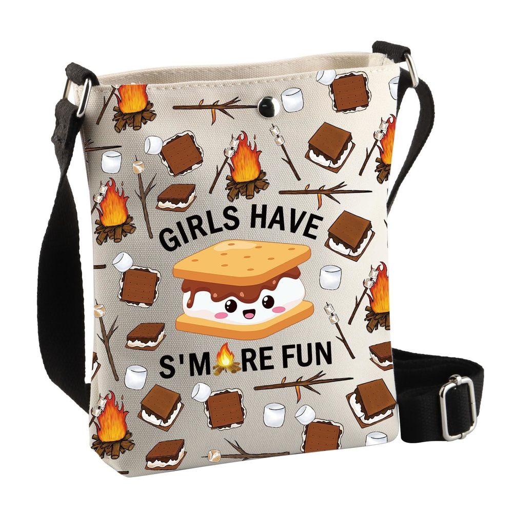 Camping Crossbody Bags Funny Camping Gifts Camping Lover Gifts Hay Camper -_-